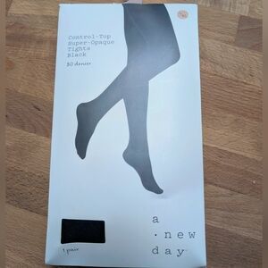 Black Opaque Tights